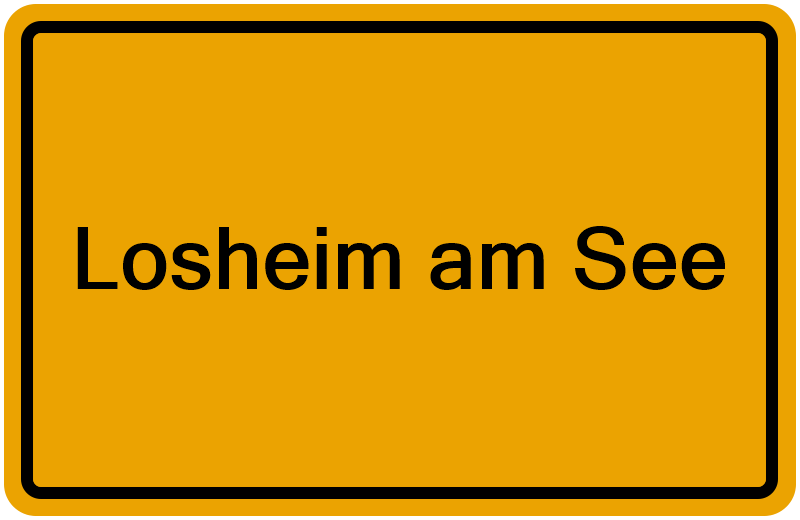 Handelsregisterauszug Losheim am See